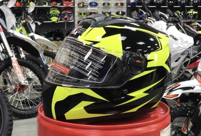 Шлем интеграл HIZER B561 #1 black/yellow
